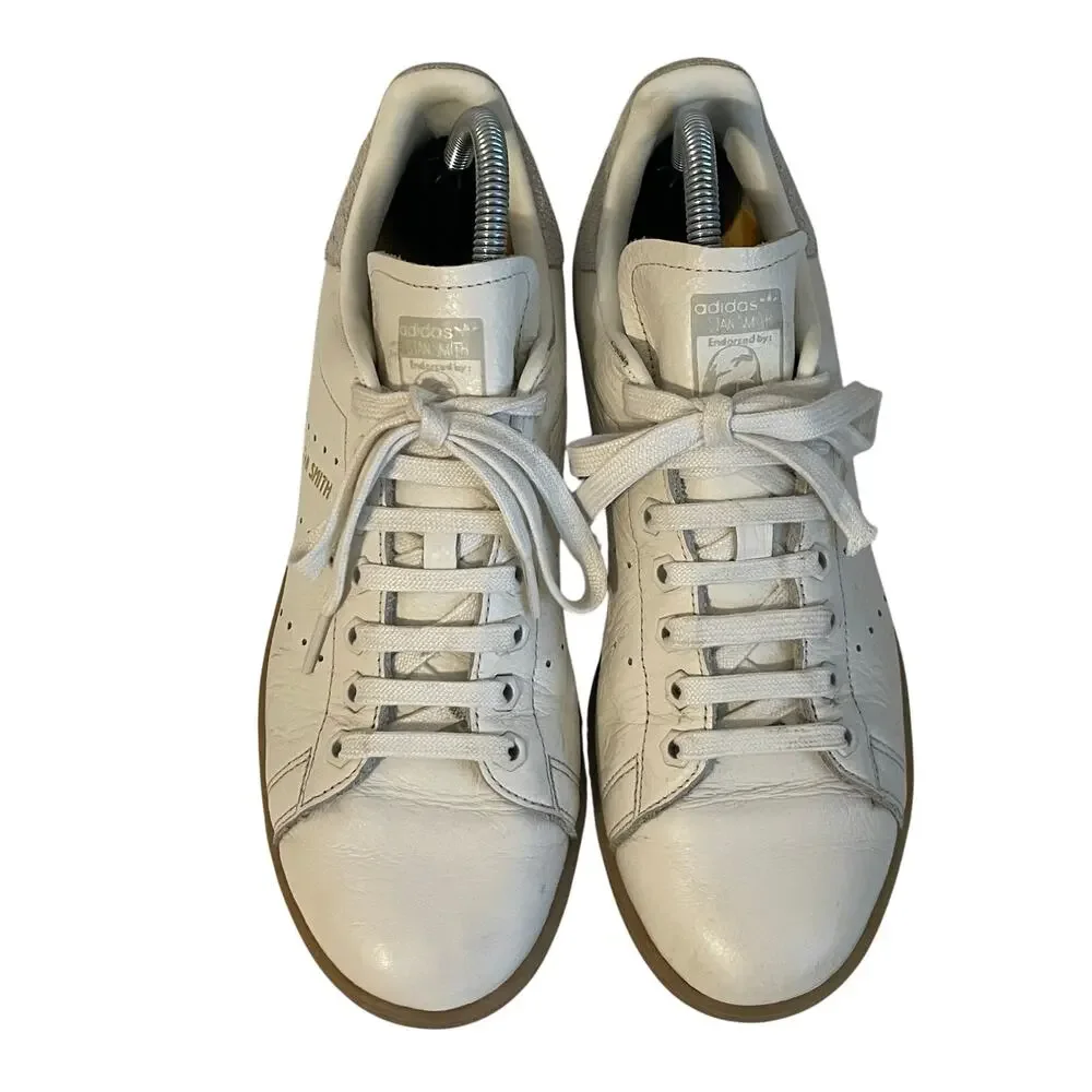 Adidas Stan Smith Sneakers Cloud Off White Tan Cream Women’s Size 9